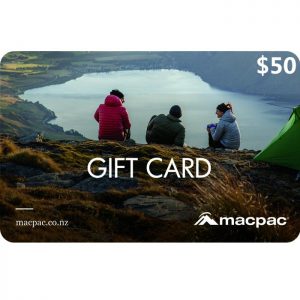 Macpac $50 NZD Digital Gift Cards (Email Delivery) 2 Macpac 50 NZD Physical Gift Card Express Delivery