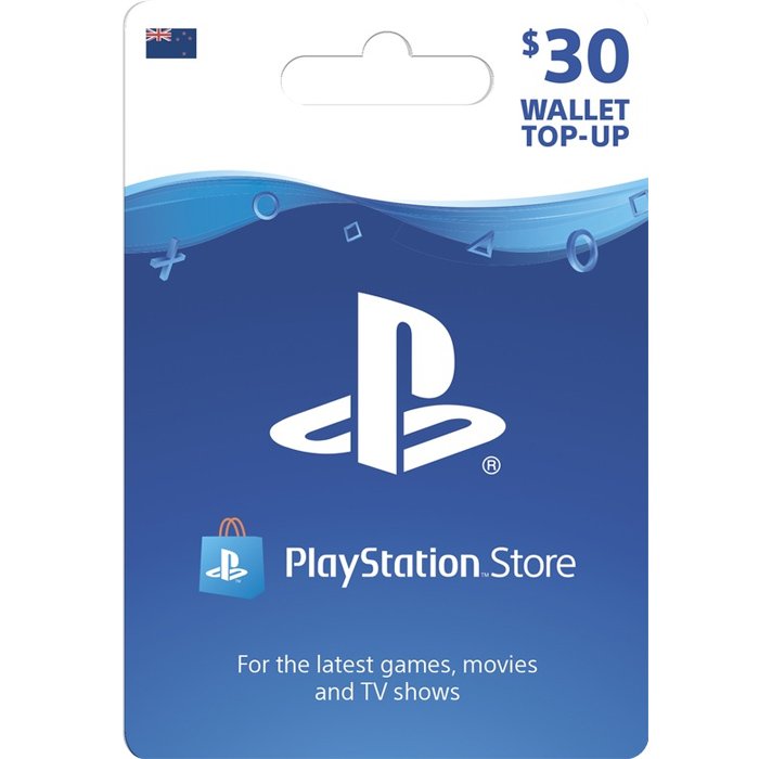 Sony PlayStation Store 30 NZD Digital Gift Card Email Delivery