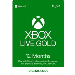 12 Months XBox Live Gold Membership AU NZ
