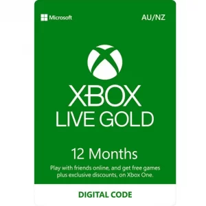 XBox Live Gold Digital Gift Cards (Email Delivery)