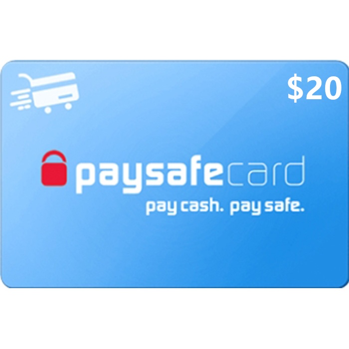 Paysafecard 20 NZD Digital Prepaid Gift Cards Email Delivery