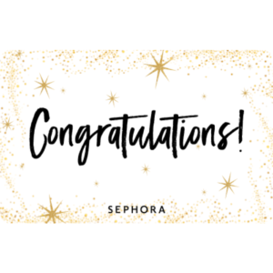 Sephora Gift Card 2