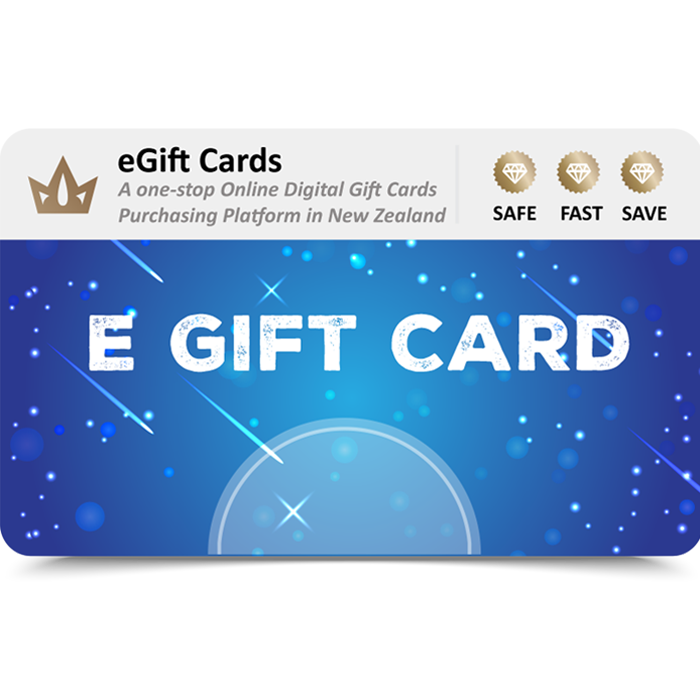 eGift Cards Blue Gift Cards