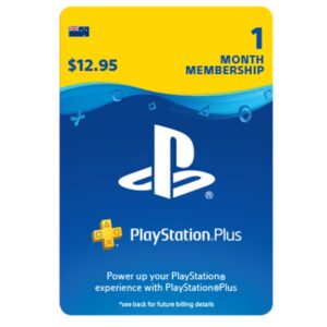 1 Month Sony PlayStation Plus PSN Membership Digital Gift Card
