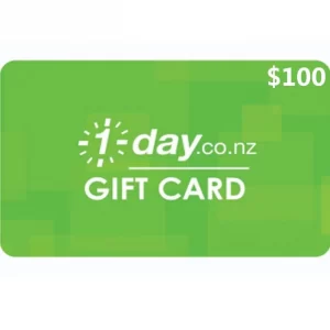 1-day $100 NZD Physical Gift Cards/Gift Vouchers (Express Delivery)