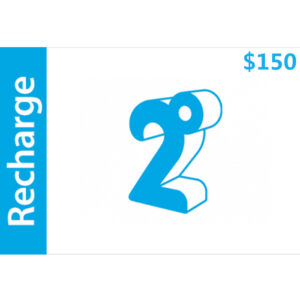 2degrees Mobile 150 NZD Prepay Digital Top Up Vouchers Email Delivery
