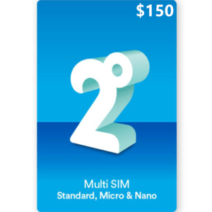 2degrees Mobile $150 NZD Prepay Digital Top Up Vouchers (Email Delivery)