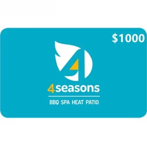 4 Seasons Home & Leisure $1000 NZD Physical Gift Card (Express Delivery)