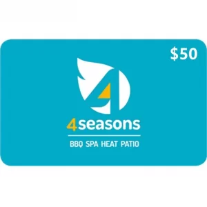 4 Seasons Home & Leisure $50 NZD Physical Gift Card (Express Delivery)