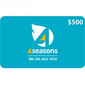 4 Seasons Home & Leisure $500 NZD Physical Gift Card (Express Delivery)