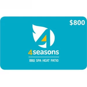 4 Seasons Home & Leisure $800 NZD Physical Gift Card (Express Delivery)