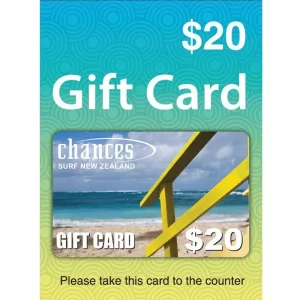 Chances Surf $20 NZD Physical Gift Card (Express Delivery)