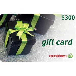 Countdown $300 NZD Physical Gift Card (Express Delivery)