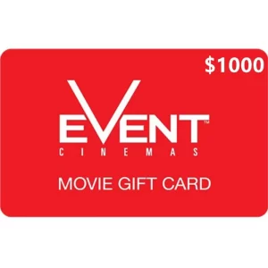 EVENT Cinemas $1000 NZD Physical Gift Card (Express Delivery)