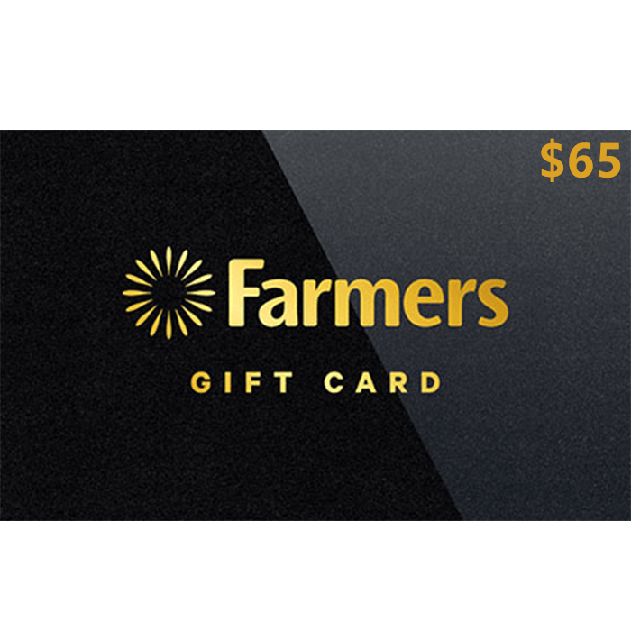 Farmers 65 NZD Gift Cards Email Delivery