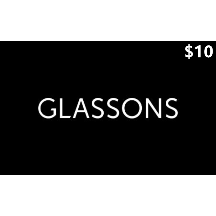 Glassons 10 NZD Digital Gift Card Voucher Email Delivery