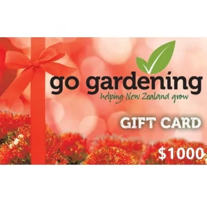 Go Gardening $1000 NZD Physical Gift Card (Express Delivery)