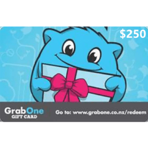 GrabOne $250 NZD Digital Gift Cards (Email Delivery)