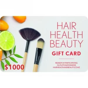 Hair Health & Beauty $1000 NZD Physical Gift Card (Express Delivery)
