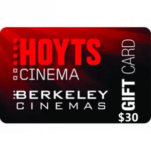 Hoyts Cinemas 30 NZD Physical Gift Card Express Delivery.jpg