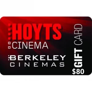 Hoyts Cinemas $80 NZD Digital Gift Cards (Email Delivery)