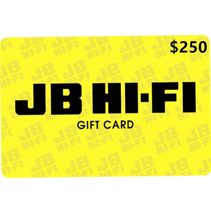 JB Hi Fi 250 NZD Digital Gift Cards Email Delivery