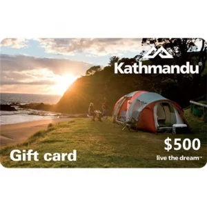 Kathmandu $500 NZD Physical Gift Card (Express Delivery)
