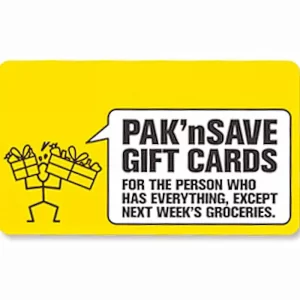 PAK'nSAVE $20 NZD Physical Gift Card (Express Delivery) 2 PAKnSAVE Gift Cards Discount.jpg