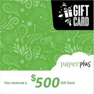Paper Plus $500 NZD Digital Gift Cards (Email Delivery)