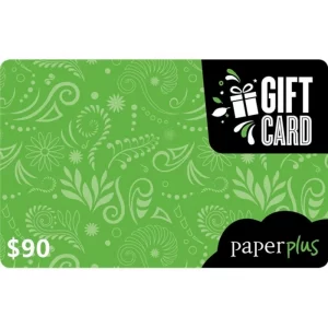 Paper Plus $90 NZD Physical Gift Card (Express Delivery)