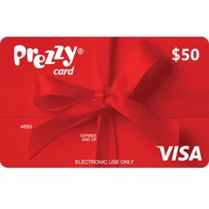 Exchange Prezzy Card $50 NZD Visa Gift Card (Express Delivery)