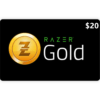 Razer Gold 20 USD Digital Prepaid Gift Cards Email Delivery
