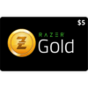 Razer Gold 5 USD Digital Prepaid Gift Cards Email Delivery
