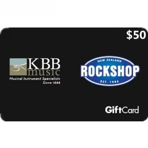 Rockshop $50 NZD Physical Gift Card (Express Delivery)