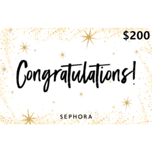 Sephora 200 NZD Digital Gift Card Email Delivery 2