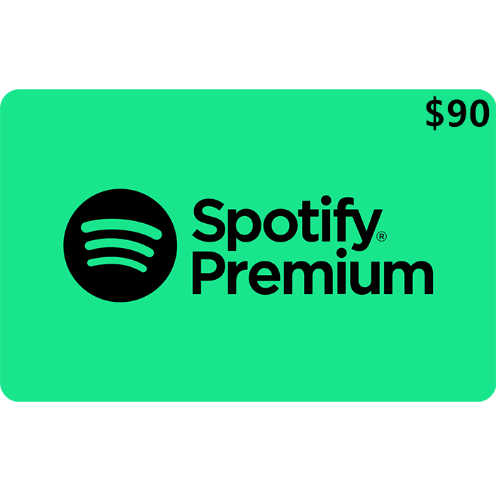 Spotify 90 NZD Digital Gift Card Email Delivery