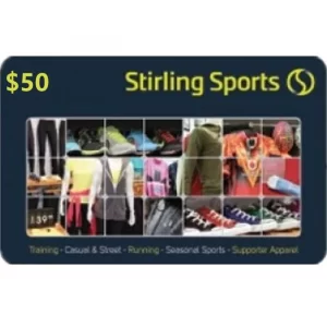Stirling Sports $50 NZD Physical Gift Card (Express Delivery)