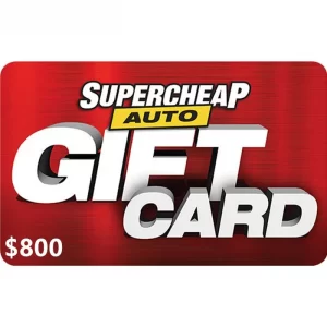 SuperCheap Auto $800 NZD Physical Gift Card (Express Delivery)