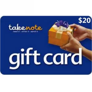 Take Note $20 NZD Physical Gift Card (Express Delivery)