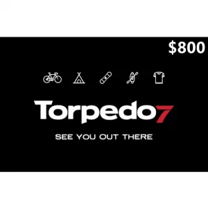 Torpedo7 $800 NZD Physical Gift Card (Express Delivery)