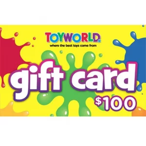 Toyworld $100 NZD Physical Gift Card (Express Delivery)