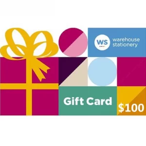 Exchange Warehouse Stationery $100 NZD Physical Gift Card (Express Delivery)