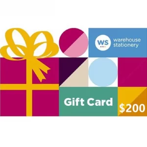 Warehouse Stationery $200 NZD Physical Gift Card (Express Delivery)