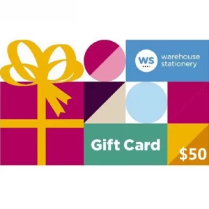 Warehouse Stationery $50 NZD Physical Gift Card (Express Delivery)