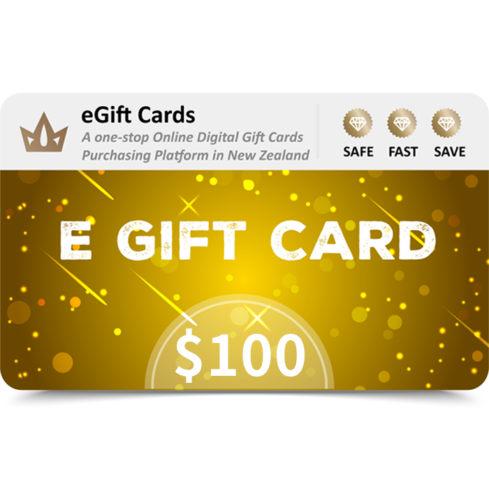 eGift Cards 100 NZD E Gift Card Email Delivery 2