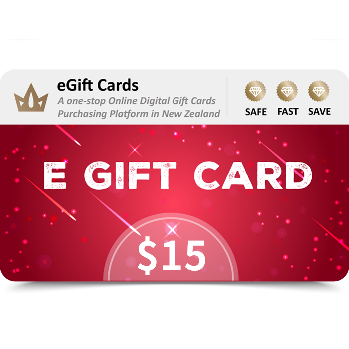 eGift Cards 15 NZD E Gift Card Email Delivery 4