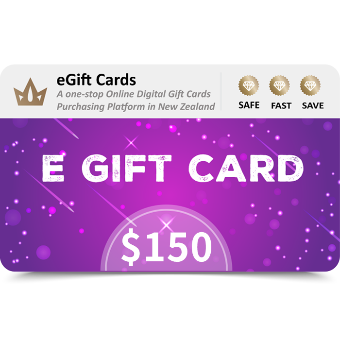 eGift Cards 150 NZD E Gift Card Email Delivery 3