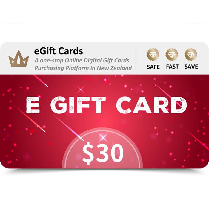 eGift Cards 30 NZD E Gift Card Email Delivery 4