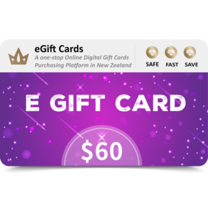 eGift Cards 60 NZD E Gift Card Email Delivery 3