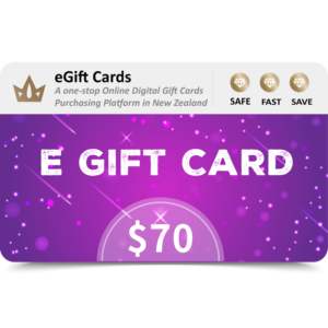 eGift Cards 70 NZD E Gift Card Email Delivery 3